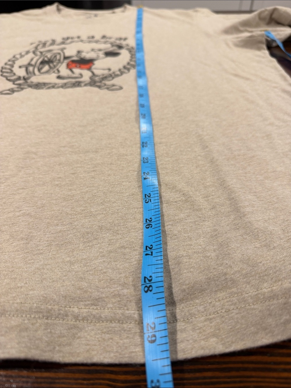Disney UT Graphic Tee in Tan and Black size XL - Picture 6 of 7